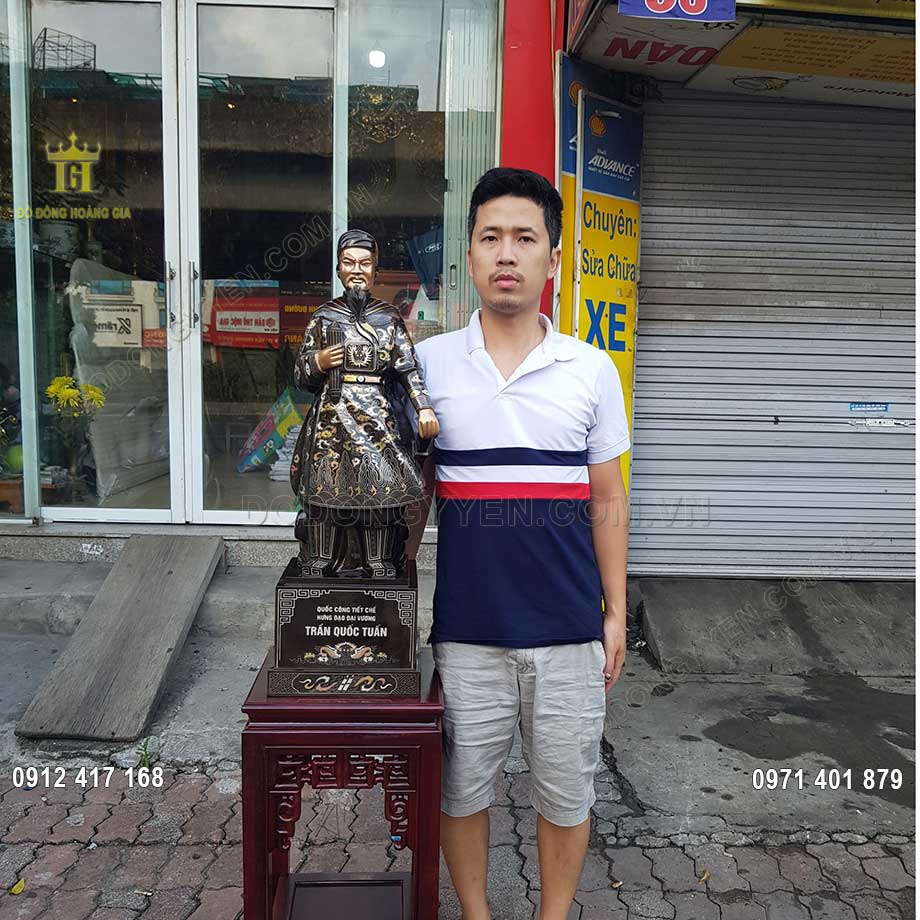 Tại sao tượng đồng Trần Quốc Tuấn lại được gia chủ ưa chuộng?